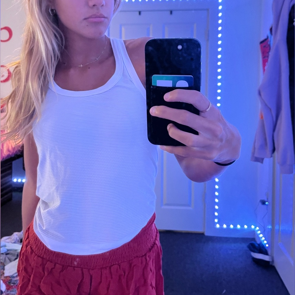 WHITE LULU TANK TOP
